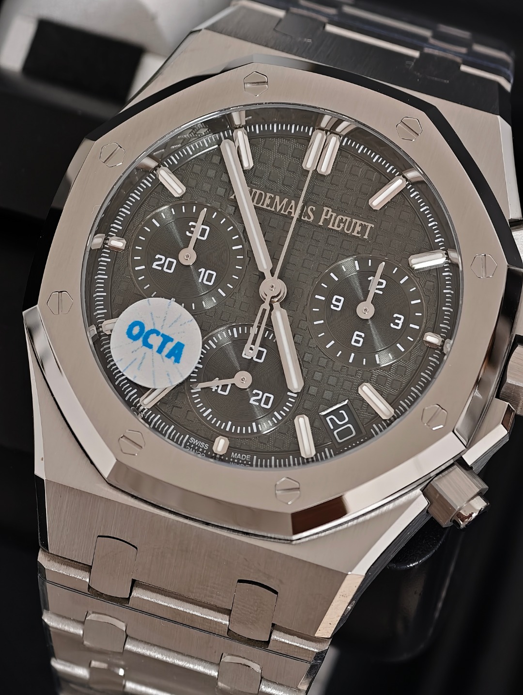 Audemars Piguet Royal Oak Chrono Green, Green dial