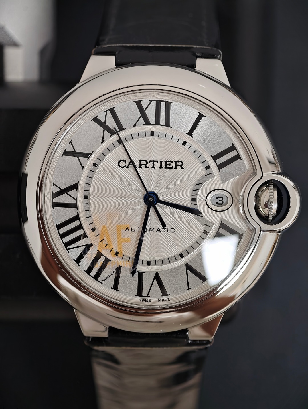 Cartier Ballon Bleau, Silver dial