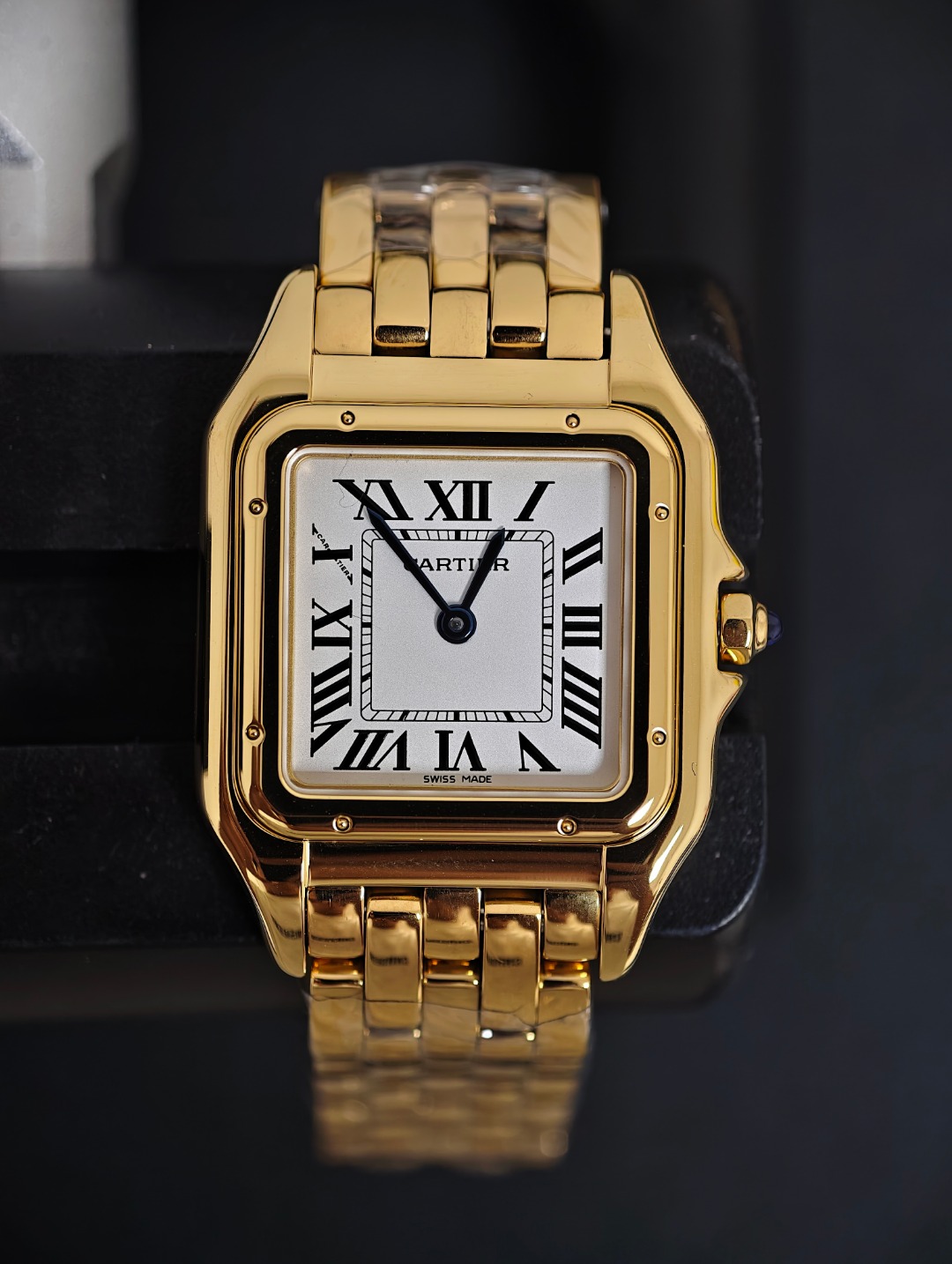 Cartier Phantere Full Gold, White dial