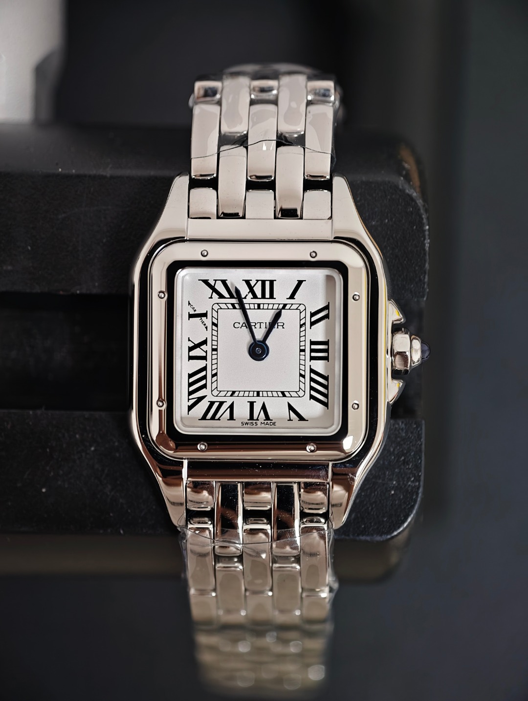 Cartier Phantere Steel, White dial