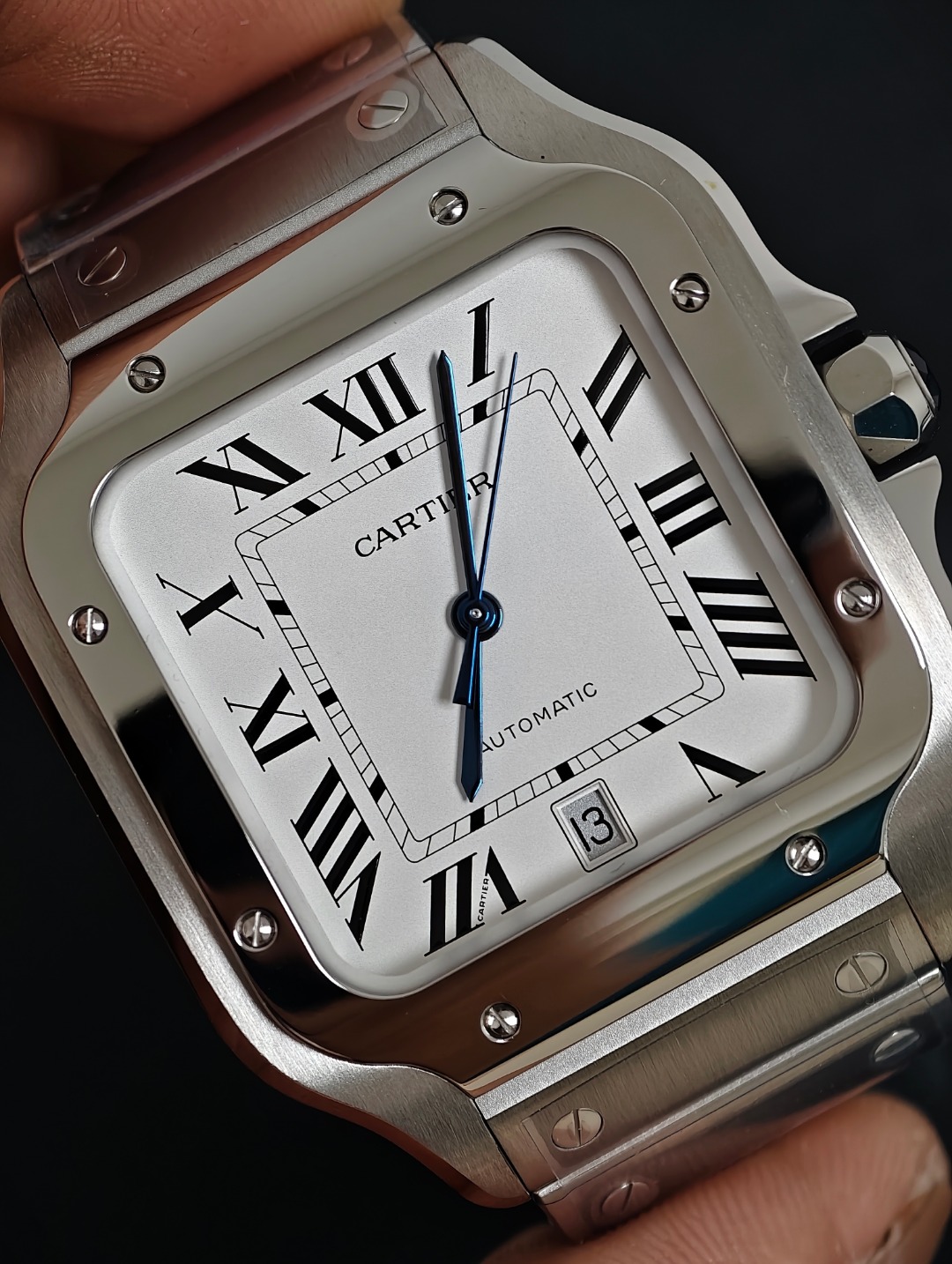 Cartier Santos Big, White dial