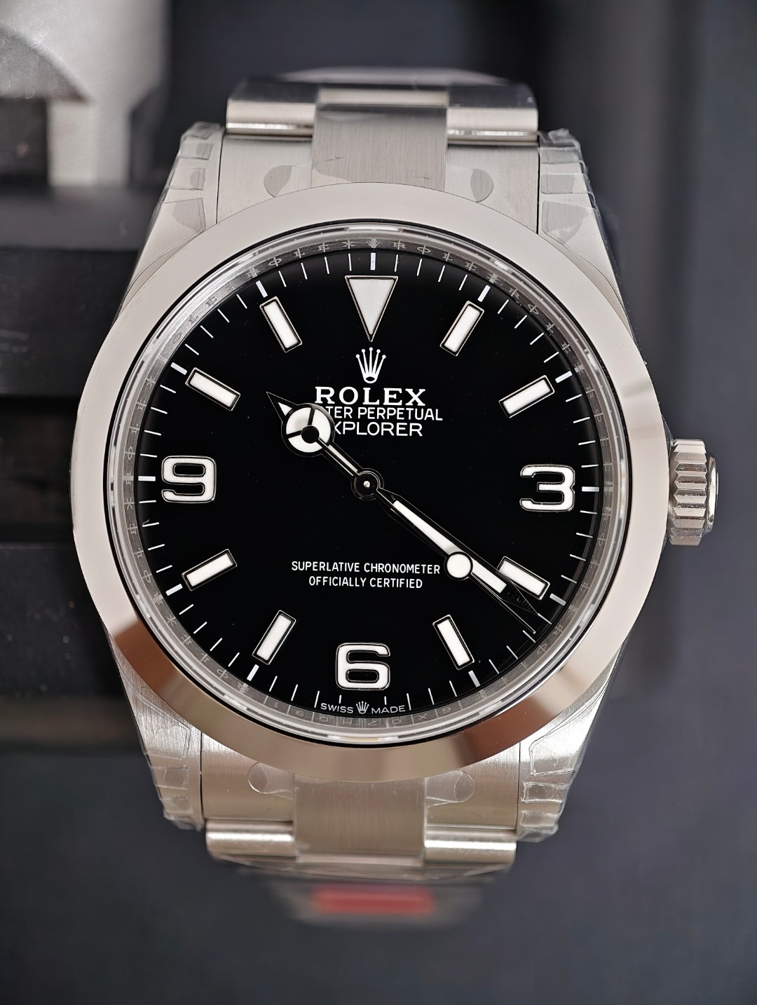 Rolex AirKing, Black dial