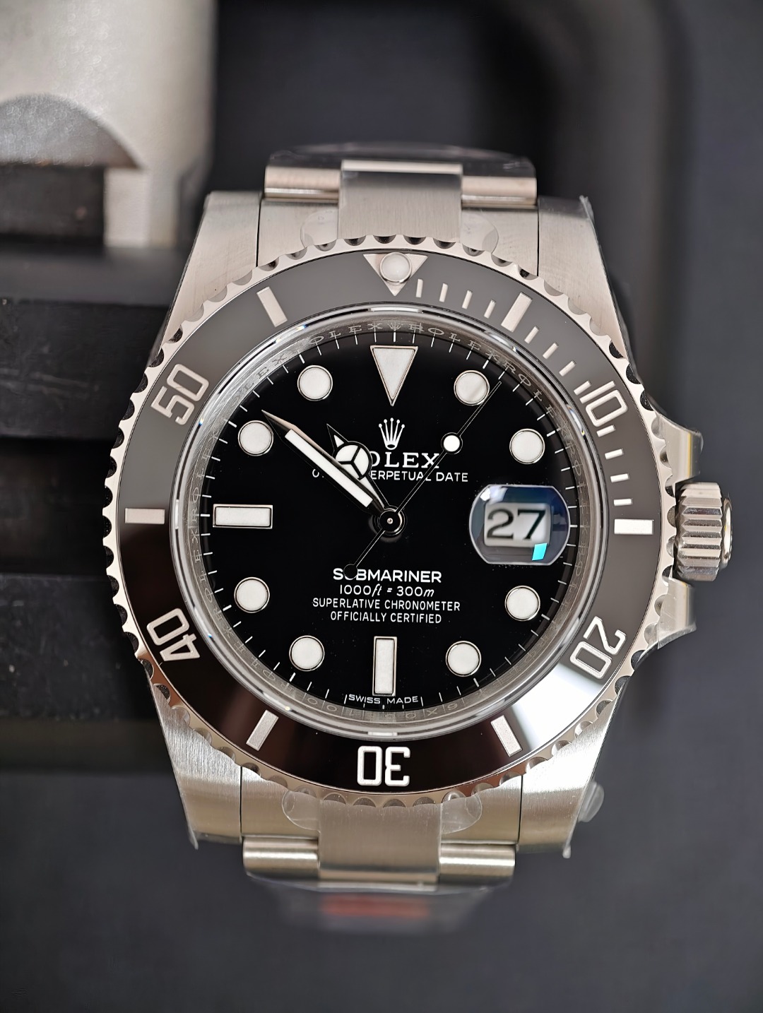 Rolex Black Submariner, Black dial