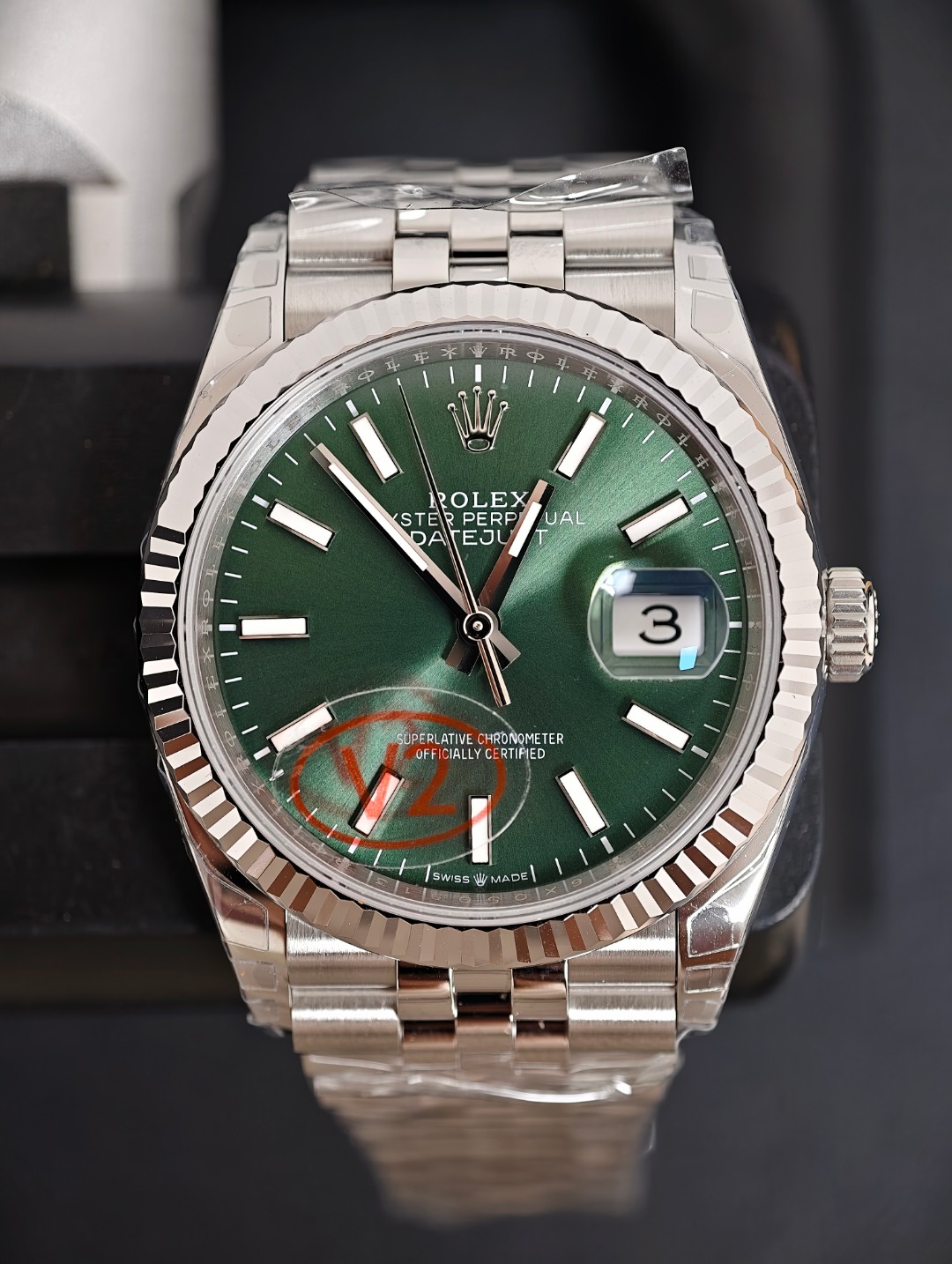 Rolex Datejust 36 Green, Green dial