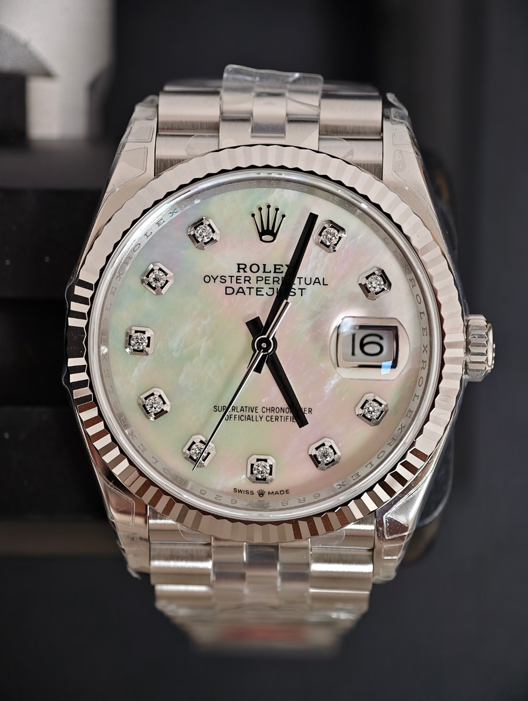 Rolex Datejust 36mm MOP, MOP dial