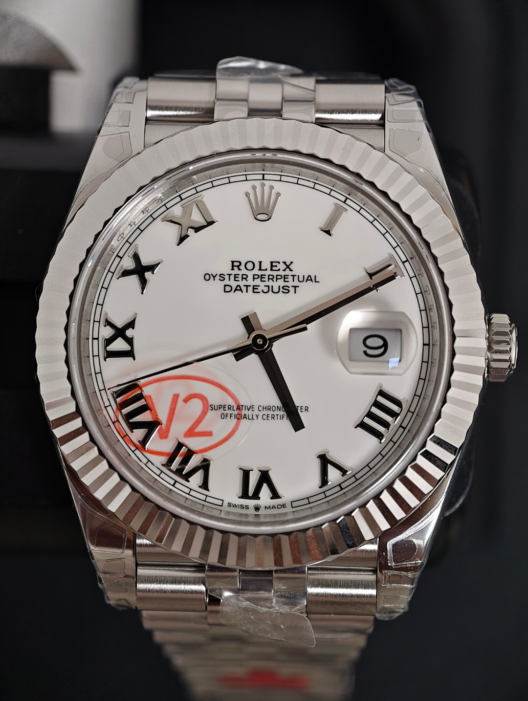Rolex Datejust 41, White dial