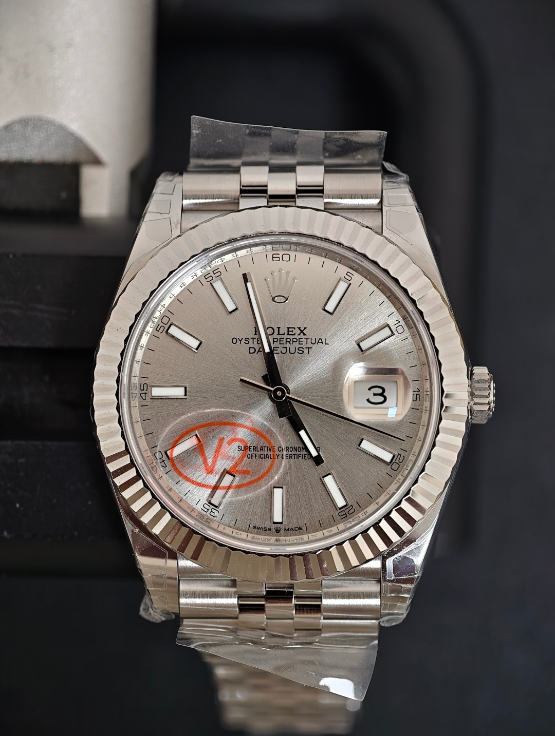 Rolex Datejust 36, Silver dial