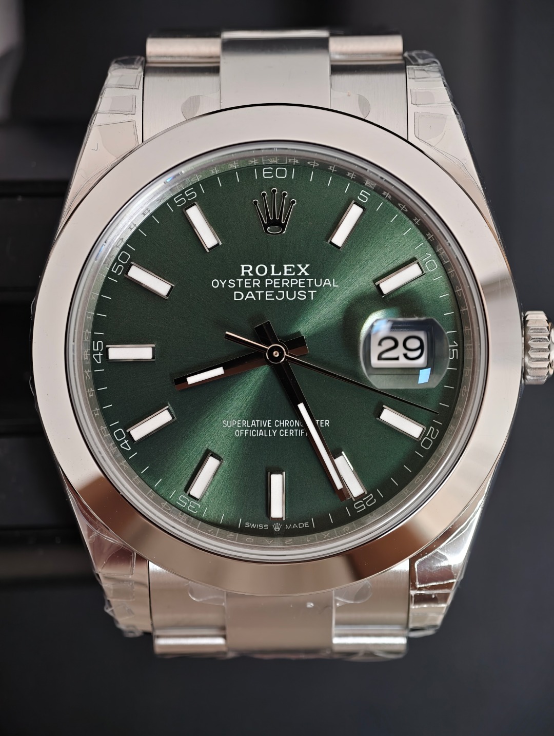 Rolex Datejust 41, Green dial