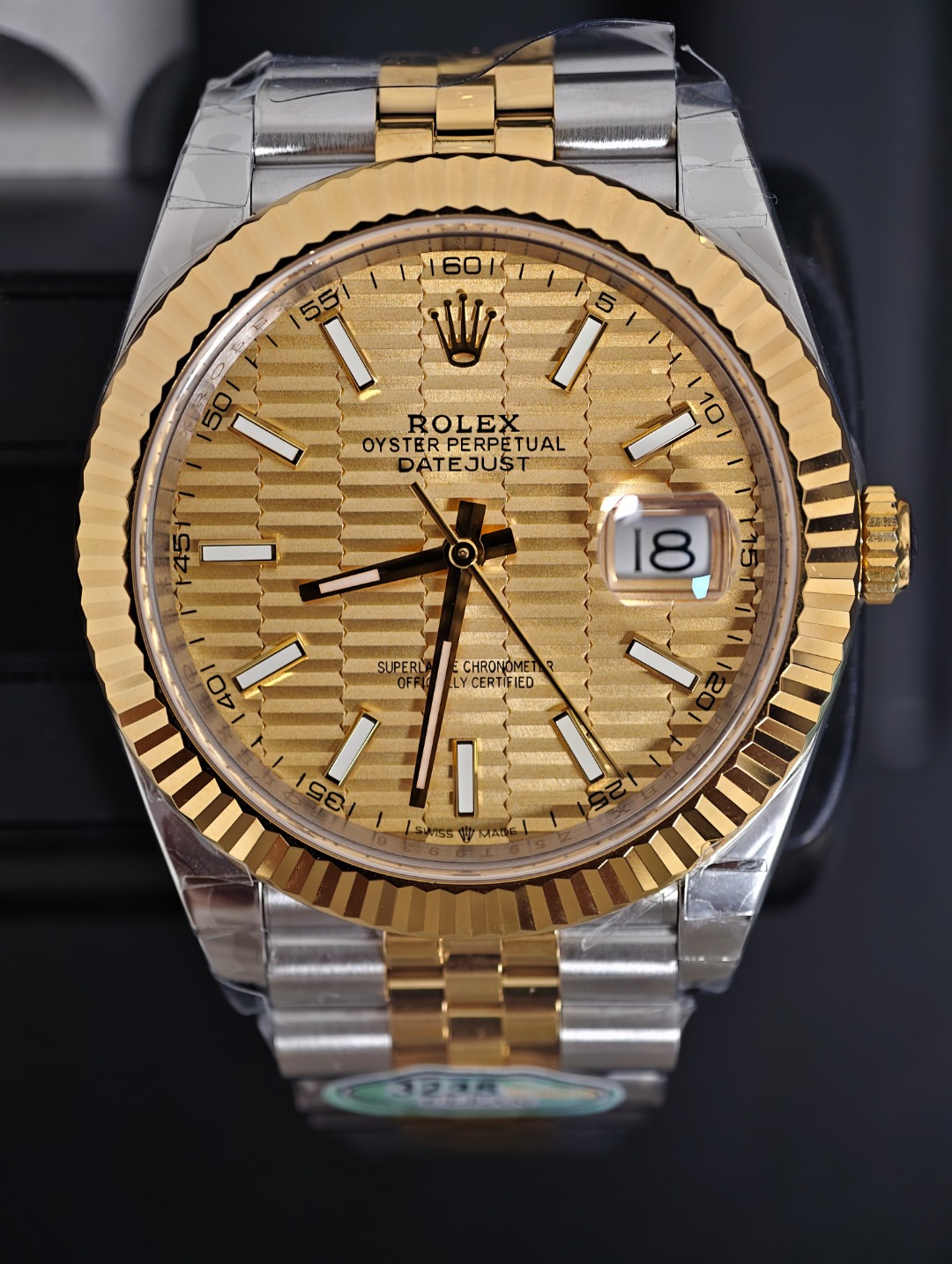Rolex Datejust 41 Two Tone, Gold Bee dial