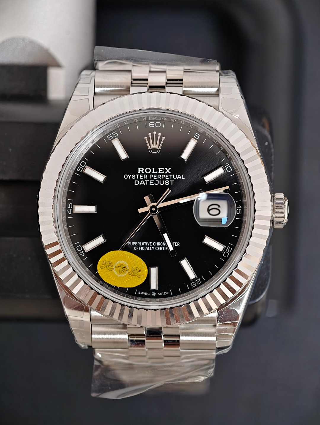 Rolex Datejust Black, Black dial