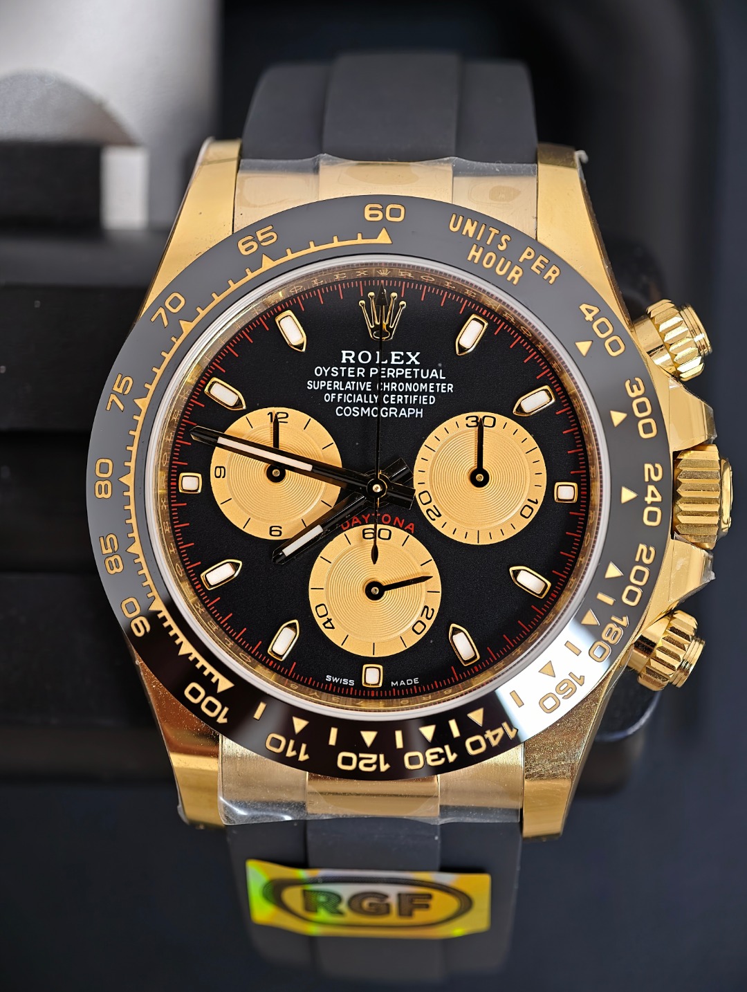 Rolex Daytona Paul Newman Oysterflex, Paul Newman dial