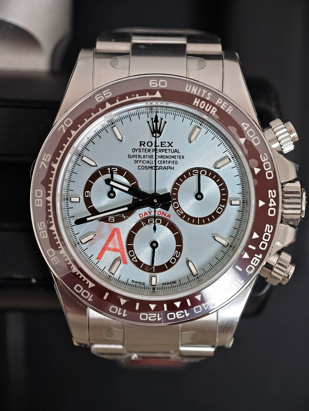 Rolex Daytona Platinum 4131, Light Blue dial