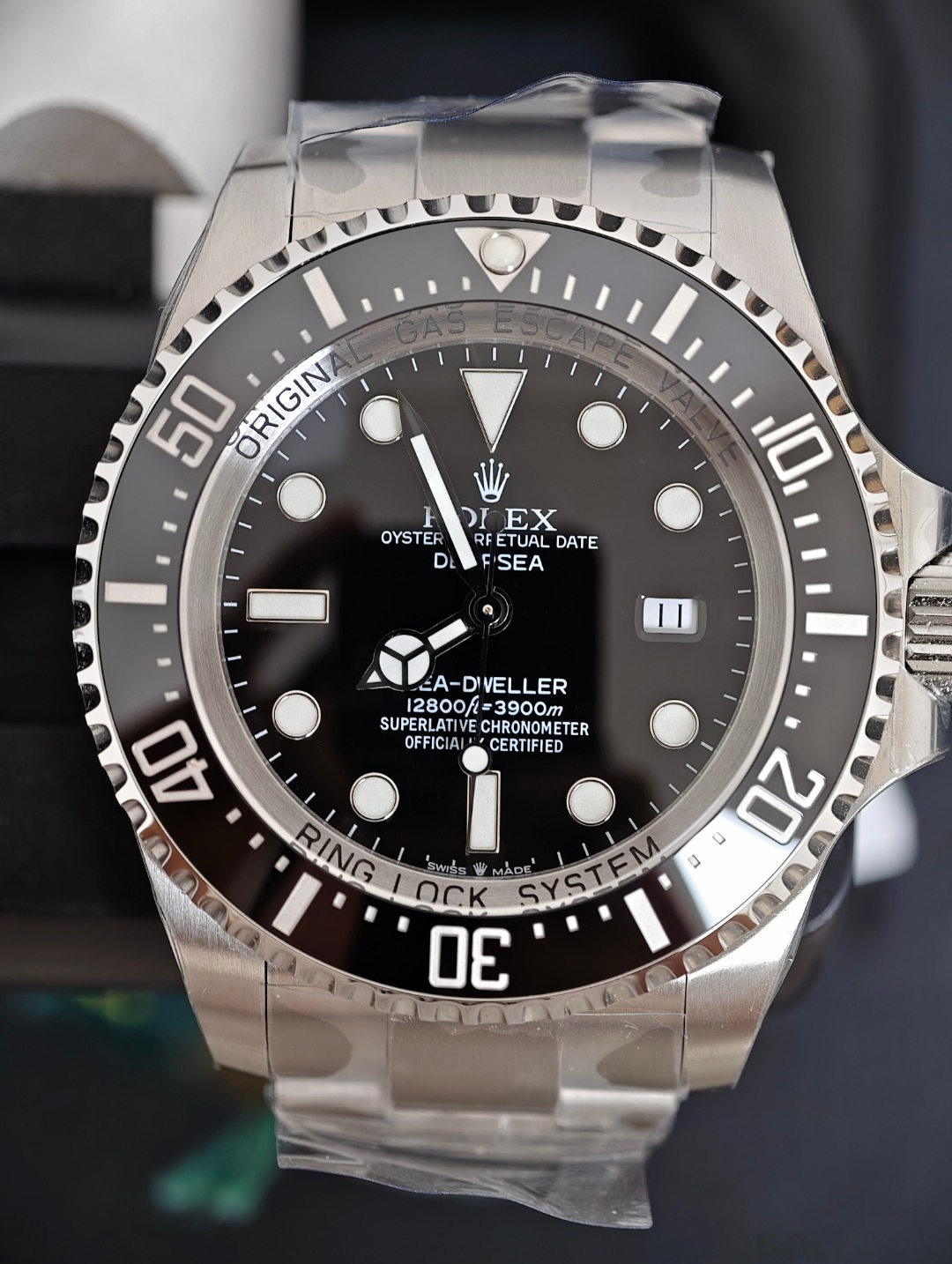 Rolex Deepsea Black, Black dial