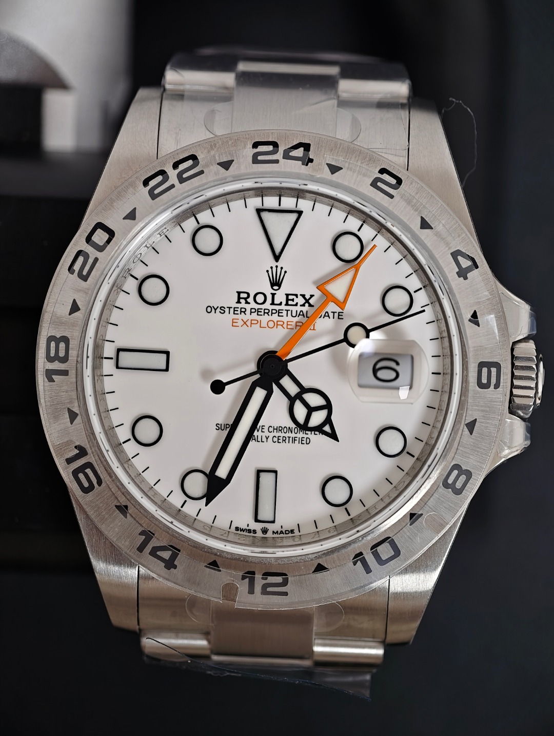 Rolex Explorer II, White dial