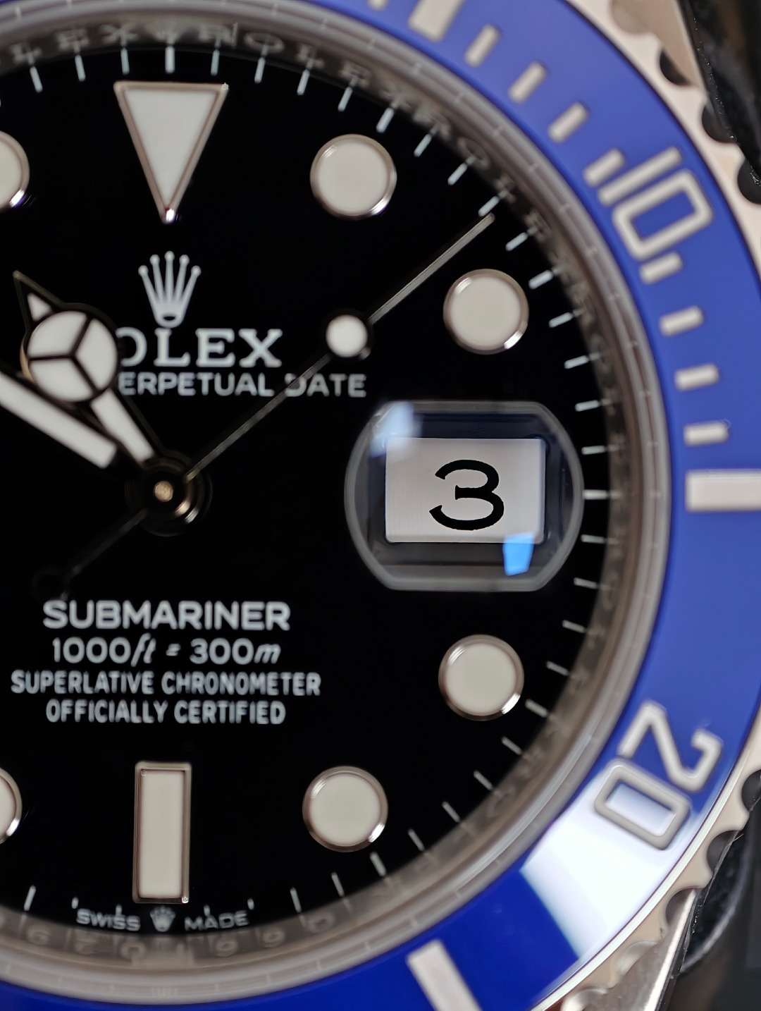 Rolex Submariner CookieMonster, Blue dial