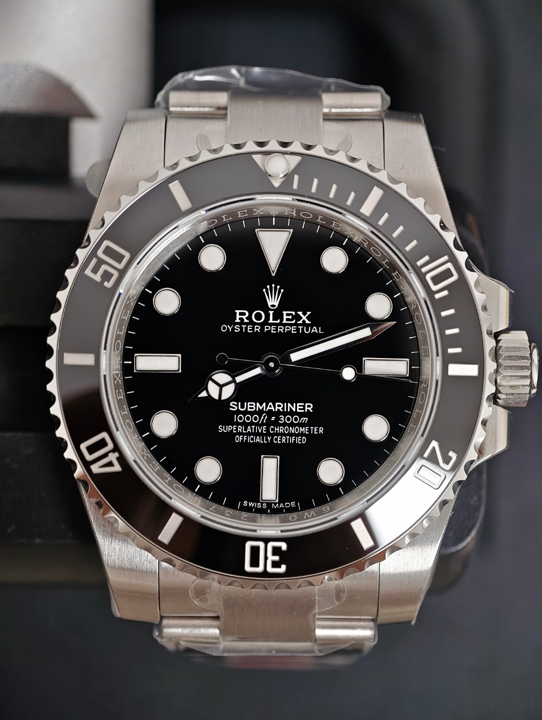 Rolex Submariner No Date, Black dial
