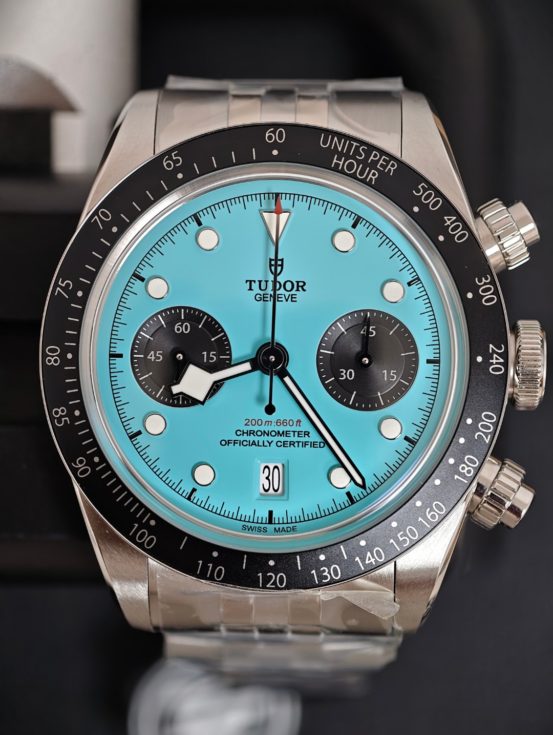 Tudor BlackBay Chrono LightBlue, Light Blue dial