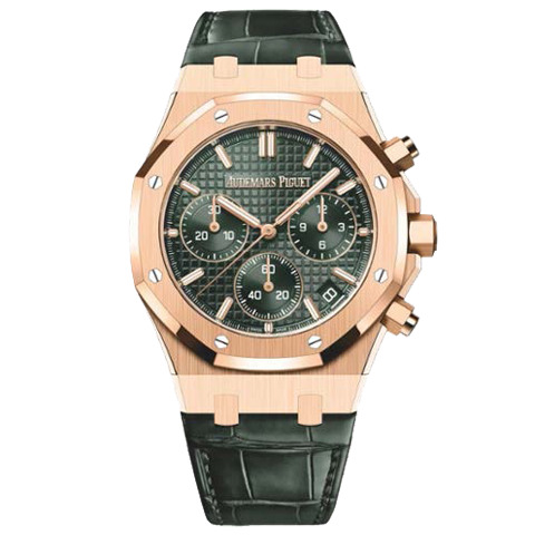 Audemars Piguet Royal Oak Chronograph, Green dial